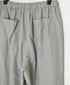 MDSH2483D 80s ORGANIC COTTON ( BIG CHECK x SMALL CHECK ) OVERDYE EASY PANTS WITH LINING