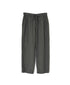 MDSH2483D 80s ORGANIC COTTON ( BIG CHECK x SMALL CHECK ) OVERDYE EASY PANTS WITH LINING