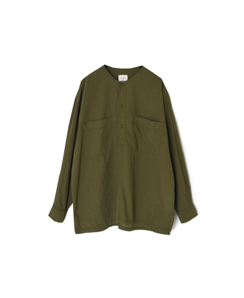 MDSH2601BD 80s ORGANIC COTTON ( BIG CHECK x SMALL CHECK ) OVERDYE PULLOVER SHIRT (BALL BUTTON)