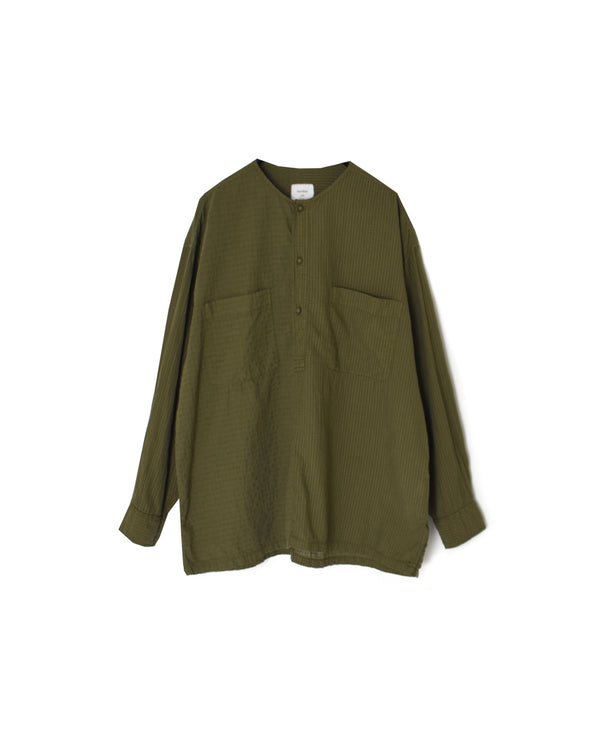 MDSH2601BD 80s ORGANIC COTTON (BIG CHECK x SMALL CHECK) OVERDYE PULLOVER SHIRT (BALL BUTTON)