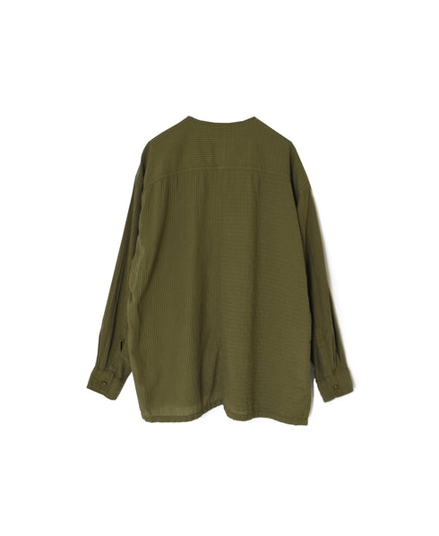 MDSH2601BD 80s ORGANIC COTTON ( BIG CHECK x SMALL CHECK ) OVERDYE PULLOVER SHIRT (BALL BUTTON)