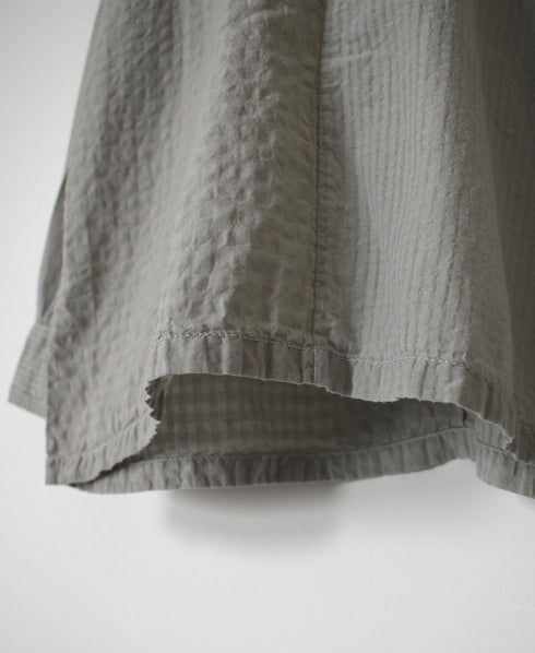 MDSH2601BD 80s ORGANIC COTTON ( BIG CHECK x SMALL CHECK ) OVERDYE PULLOVER SHIRT (BALL BUTTON)