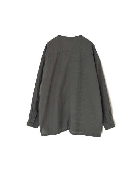 MDSH2601BD 80s ORGANIC COTTON ( BIG CHECK x SMALL CHECK ) OVERDYE PULLOVER SHIRT (BALL BUTTON)