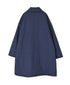 MDSH26522 PADDED 60s ORGANIC POPLIN PLAIN REGULAR COLLAR OVER COAT