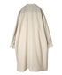 MDSH26532 BOILED WOOL PLAIN BANDED COLLAR COAT