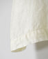 NAM1631LP LINEN PLAIN OVERDYE BOAT NECK S/SL SHIRT