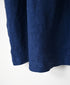 NAM1632LP LINEN PLAIN OVERDYE BOAT NECK S/SL ONE-PIECE