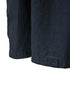 NAM1633LP LINEN PLAIN (OVERDYE) BOAT NECK NO/SL ONE-PIECE