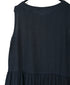 NAM1633LP LINEN PLAIN (OVERDYE) BOAT NECK NO/SL ONE-PIECE