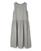 NAM1633LP LINEN PLAIN (OVERDYE) BOAT NECK NO/SL ONE-PIECE