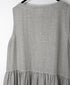 NAM1633LP LINEN PLAIN (OVERDYE) BOAT NECK NO/SL ONE-PIECE