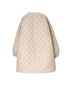 NAM2563PP PLAIN POLYESTER×PLAIN POLYESTER OVERSIZED NO COLLAR COAT