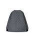 NAM2651PP POLYESTER × POLYESTER OVERSIZED NO COLLAR JACKET WITH RIBBED CUFF