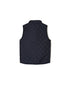 NAM9984PP PLAIN POLYESTER×PLAIN POLYESTER STAND COLLAR VEST