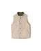 NAM9984PP PLAIN POLYESTER×PLAIN POLYESTER STAND COLLAR VEST