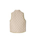 NAM9984PP PLAIN POLYESTER×PLAIN POLYESTER STAND COLLAR VEST