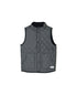 NAM9984PP PLAIN POLYESTER×PLAIN POLYESTER STAND COLLAR VEST