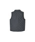 NAM9984PP PLAIN POLYESTER×PLAIN POLYESTER STAND COLLAR VEST
