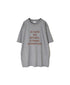 NFA1802P47 "RETARD" 4.4oz COTTON JERSEY CREW NECK OVERSIZED S/SL T-SHIRT