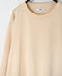 NFA2351 4.4oz COTTON JERSEY CREW NECK OVERSIZE L/SL T WITH CUFF