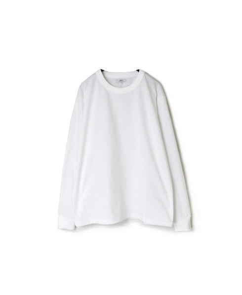 NFA2351 4.4oz COTTON JERSEY CREW NECK OVERSIZE L/SL T WITH CUFF