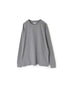 NFA2351 4.4oz COTTON JERSEY CREW NECK OVERSIZE L/SL T WITH CUFF