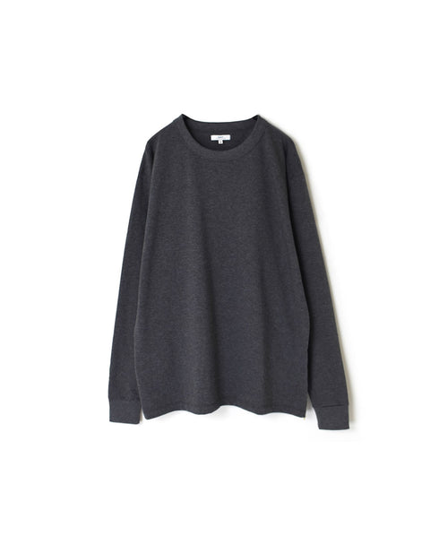 NFA2351 4.4oz COTTON JERSEY CREW NECK OVERSIZE L/SL T WITH CUFF