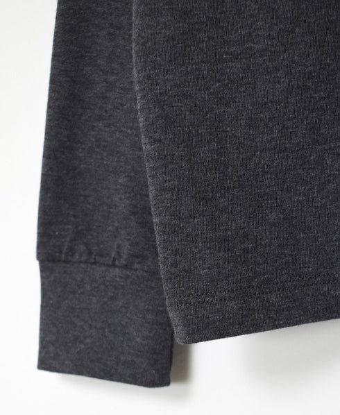 NFA2351 4.4oz COTTON JERSEY CREW NECK OVERSIZE L/SL T WITH CUFF