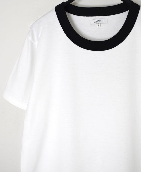 NFA2601 4.4oz COTTON JERSEY CREW NECK S/SL RINGER T-SHIRT