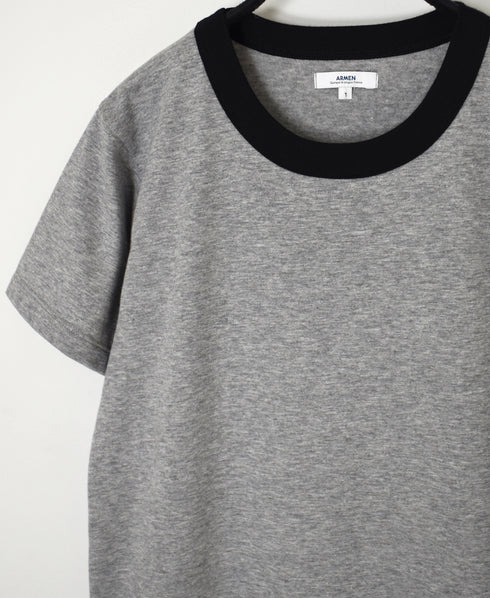 NFA2601 4.4oz COTTON JERSEY CREW NECK S/SL RINGER T-SHIRT