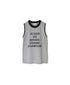 NFA2602P47 "RETARD" 4.4oz COTTON JERSEY CREW NECK NO/SL RINGER PULLOVER