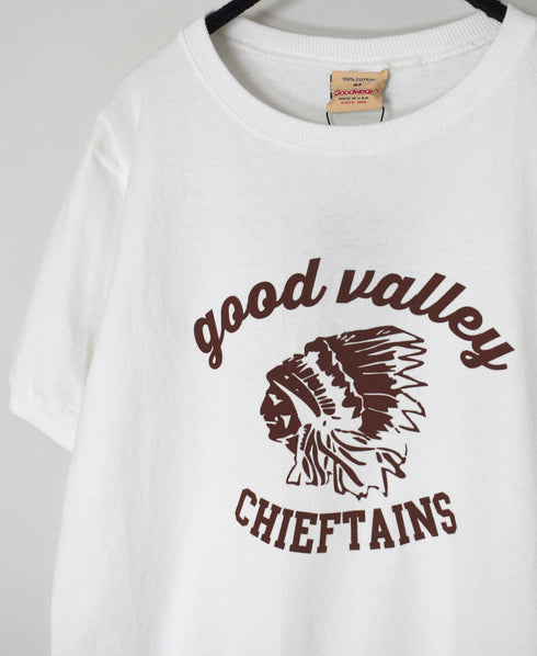NGT9801 2841 7.2oz HEAVY WEIGHT COTTON "CHIEFTAINS" 7.2oz CREW-NECK S/SL TEE CUFF & HEM RIB