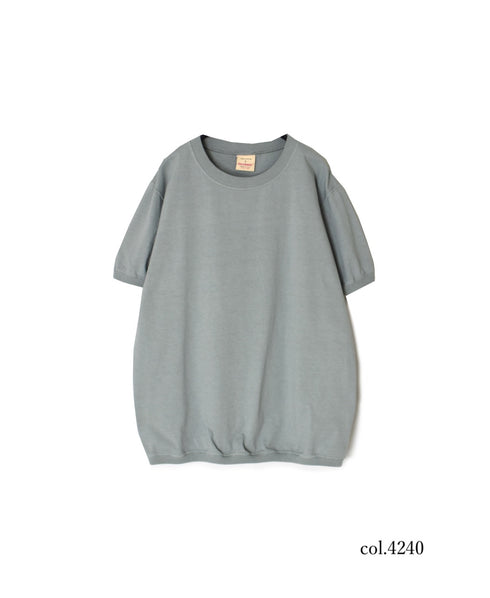 NGT9801 7.2oz HEAVY WEIGHT COTTON CREW-NECK S/SL TEE CUFF AND HEM