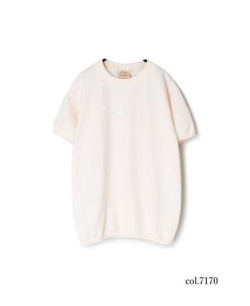 NGT9801 7.2oz HEAVY WEIGHT COTTON CREW-NECK S/SL TEE CUFF AND HEM