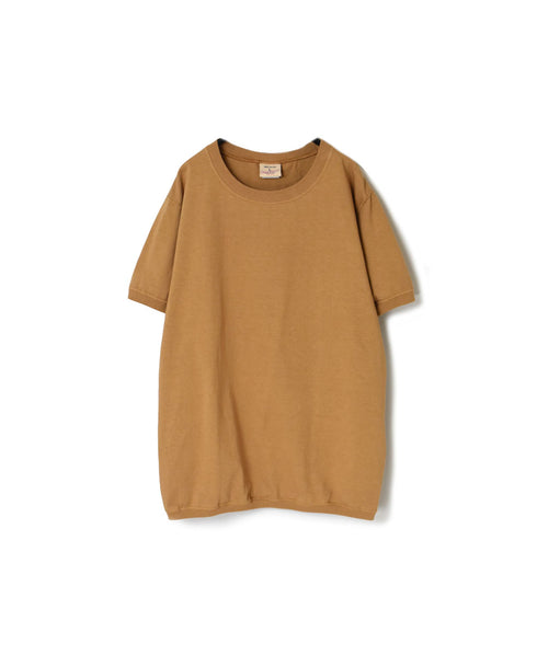 NGT9801 7.2oz HEAVY WEIGHT COTTON CREW-NECK S/SL TEE CUFF AND HEM