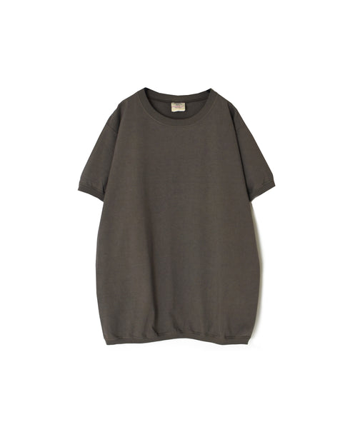 NGT9801 7.2oz HEAVY WEIGHT COTTON CREW-NECK S/SL TEE CUFF AND HEM