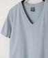NGW0801 4.4oz LIGHT WEIGHT COTTON V-NECK S/SL T-SHIRT