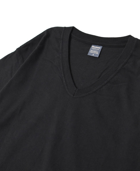 NGW0801 4.4oz LIGHT WEIGHT COTTON V-NECK S/SL T-SHIRT