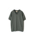NGW1701 7.2oz HEAVY WEIGHT COTTON V-NECK S/SL TEE CUFF AND HEM RIB