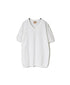 NGW1701 7.2oz HEAVY WEIGHT COTTON V-NECK S/SL TEE CUFF AND HEM RIB