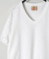 NGW1701 7.2oz HEAVY WEIGHT COTTON V-NECK S/SL TEE CUFF AND HEM RIB