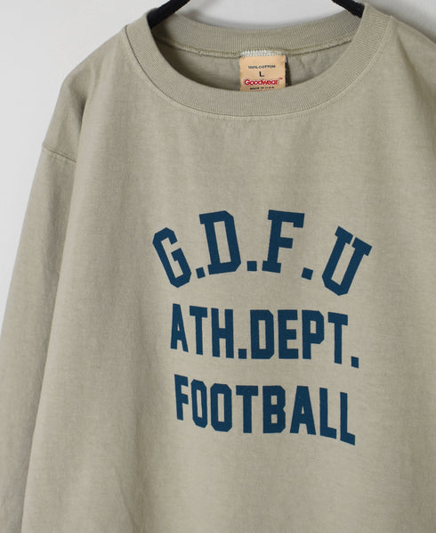 NGW9951 2581 7.2oz HEAVY WEIGHT COTTON "GDFU" CREW NECK L/SL WITH CUFF&HEM RIB