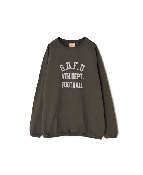 NGW9951 2581 7.2oz HEAVY WEIGHT COTTON "GDFU" CREW NECK L/SL WITH CUFF&HEM RIB
