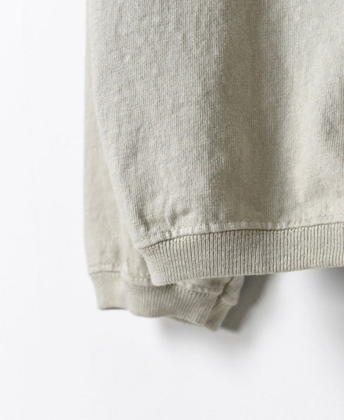 NGW9951 7.2oz HEAVY WEIGHT COTTON CREW NECK L/SL WITH CUFF&HEM RIB