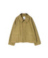 NHT2652HB MEDIUM WEIGHT PEACH SKIN COTTON SHORT JACKET