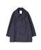 NHT2661CNT COTTON / NYLON DOUBLE OVER SHORT COAT