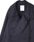NHT2661CNT COTTON / NYLON DOUBLE OVER SHORT COAT