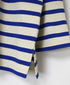 NLA2351 REGULAR STRIPE OVERSIZE L/SL BOAT-NECK BASQUE SHIRT