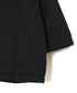 NMDS26202D 40s ORGANIC POPLIN (OVERDYE) RAGLAN SHORT COAT WITH VERTICAL STITCH