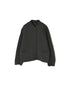NMDS262119D 60s STITCHED ORGANIC CAMBRIC OVERDYE STAND COLLAR FLY FRONT JACKET